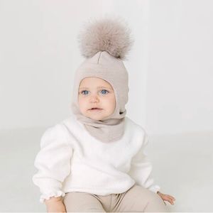Skoki Kids Winter Hat in Oatmeal, Size 1